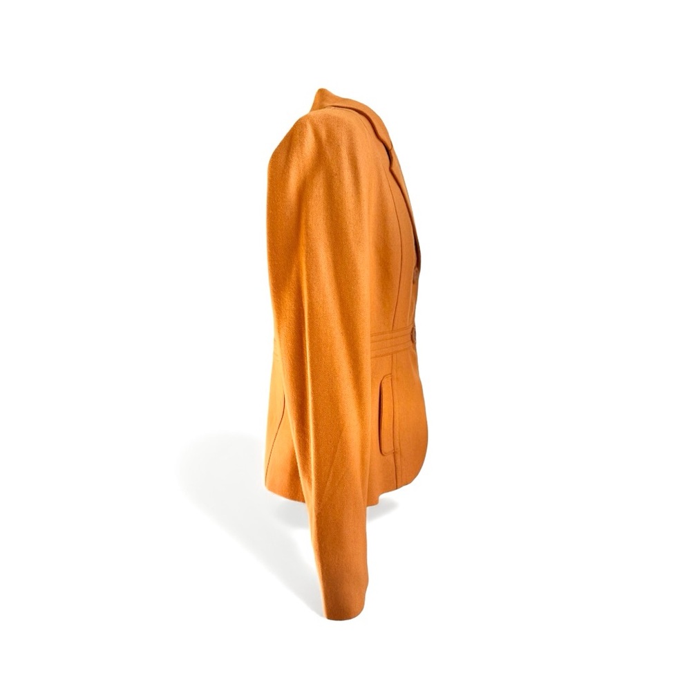 NWOT Fossil Women's Pumpkin Wool Blazer - Picture 4 of 5